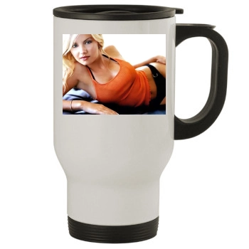 Elisha Cuthbert Stainless Steel Travel Mug