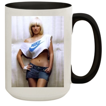 Elisha Cuthbert 15oz Colored Inner & Handle Mug