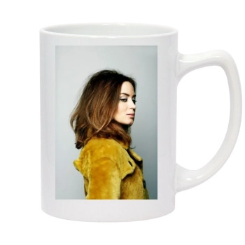 Emily Blunt 14oz White Statesman Mug