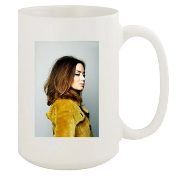 Emily Blunt 15oz White Mug