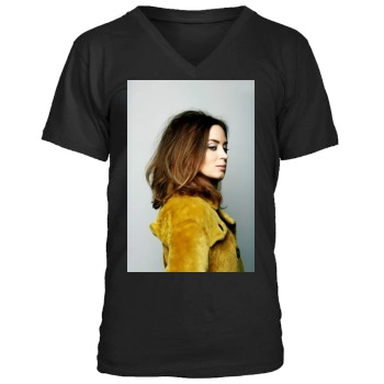 Emily Blunt Men's V-Neck T-Shirt