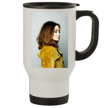 Emily Blunt Stainless Steel Travel Mug