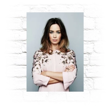 Emily Blunt Metal Wall Art