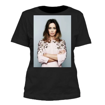 Emily Blunt Women's Cut T-Shirt