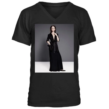 Emily Blunt Men's V-Neck T-Shirt