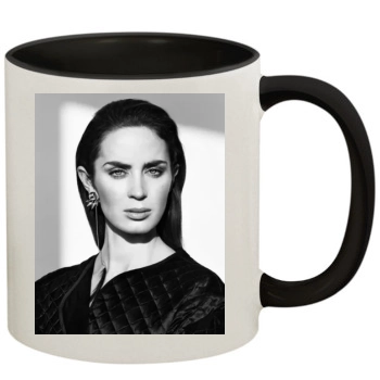 Emily Blunt 11oz Colored Inner & Handle Mug