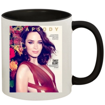 Emily Blunt 11oz Colored Inner & Handle Mug