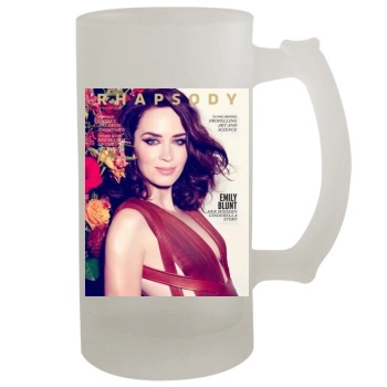 Emily Blunt 16oz Frosted Beer Stein