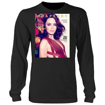 Emily Blunt Men's Heavy Long Sleeve TShirt