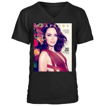 Emily Blunt Men's V-Neck T-Shirt