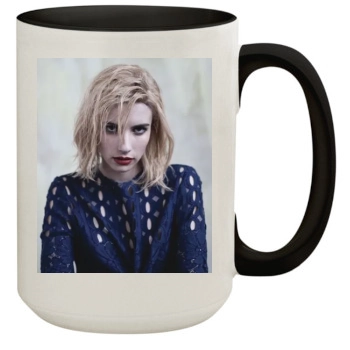 Emma Roberts 15oz Colored Inner & Handle Mug