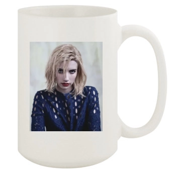 Emma Roberts 15oz White Mug