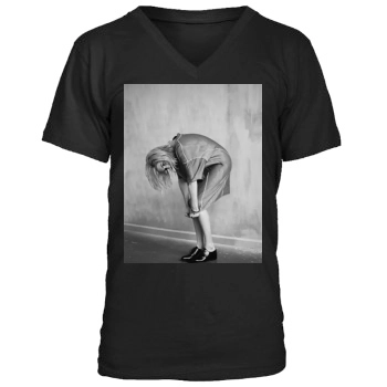 Emma Roberts Men's V-Neck T-Shirt