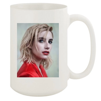 Emma Roberts 15oz White Mug