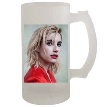 Emma Roberts 16oz Frosted Beer Stein