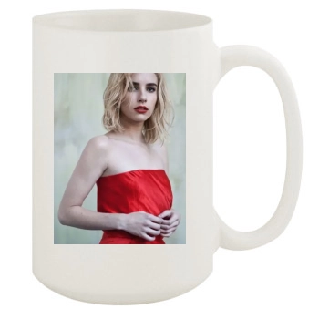 Emma Roberts 15oz White Mug