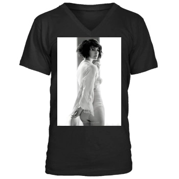 Evangeline Lilly Men's V-Neck T-Shirt