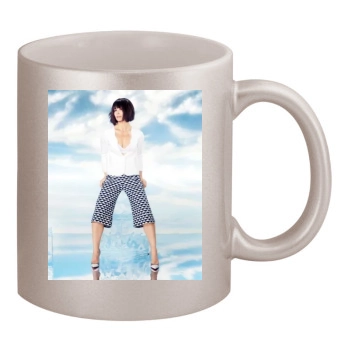 Evangeline Lilly 11oz Metallic Silver Mug