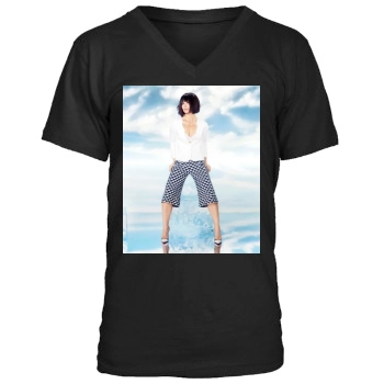 Evangeline Lilly Men's V-Neck T-Shirt