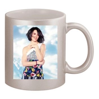 Evangeline Lilly 11oz Metallic Silver Mug