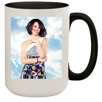 Evangeline Lilly 15oz Colored Inner & Handle Mug