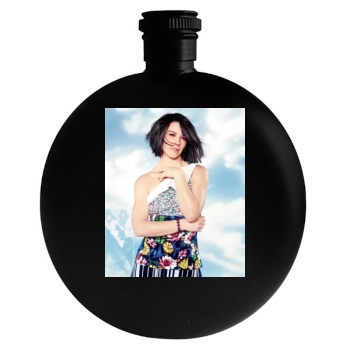 Evangeline Lilly Round Flask