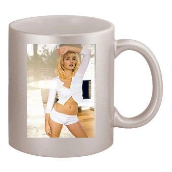 Elisha Cuthbert 11oz Metallic Silver Mug