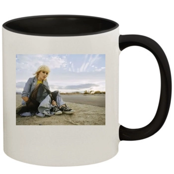 Elisha Cuthbert 11oz Colored Inner & Handle Mug