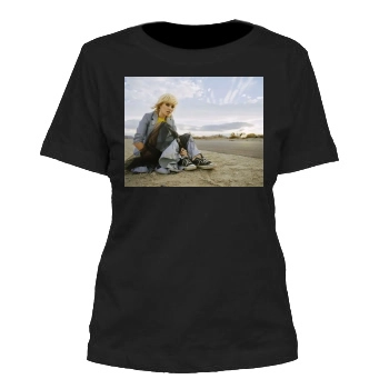 Elisha Cuthbert Women's Cut T-Shirt