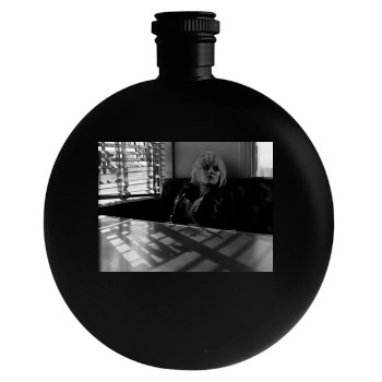 Elisha Cuthbert Round Flask