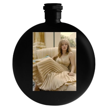 Elisha Cuthbert Round Flask