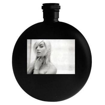 Elisha Cuthbert Round Flask