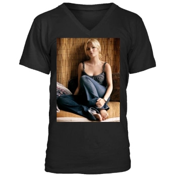 Elisha Cuthbert Men's V-Neck T-Shirt