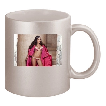 Jaclyn Swedberg 11oz Metallic Silver Mug