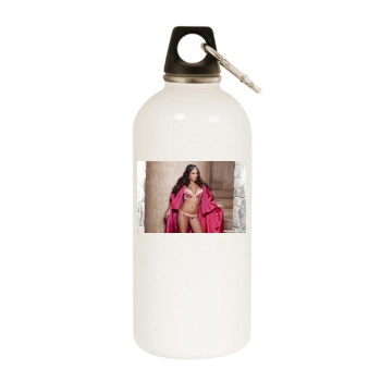 Jaclyn Swedberg White Water Bottle With Carabiner