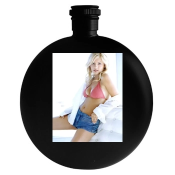 Elisha Cuthbert Round Flask