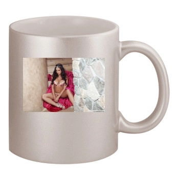 Jaclyn Swedberg 11oz Metallic Silver Mug