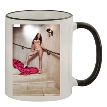 Jaclyn Swedberg 11oz Colored Rim & Handle Mug