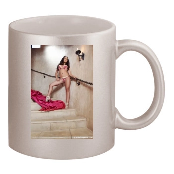 Jaclyn Swedberg 11oz Metallic Silver Mug