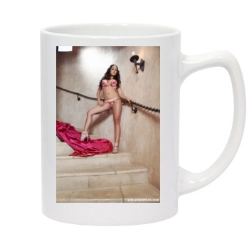 Jaclyn Swedberg 14oz White Statesman Mug