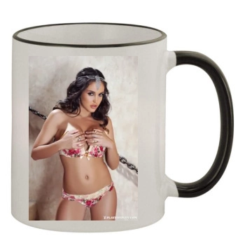 Jaclyn Swedberg 11oz Colored Rim & Handle Mug