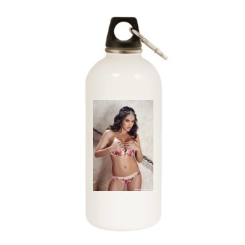 Jaclyn Swedberg White Water Bottle With Carabiner