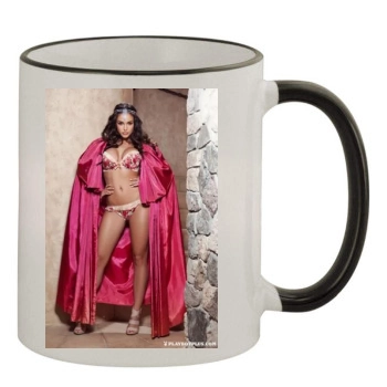 Jaclyn Swedberg 11oz Colored Rim & Handle Mug