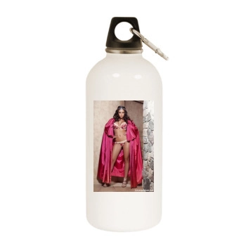 Jaclyn Swedberg White Water Bottle With Carabiner