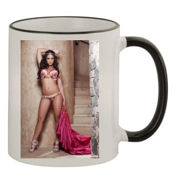 Jaclyn Swedberg 11oz Colored Rim & Handle Mug