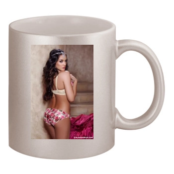 Jaclyn Swedberg 11oz Metallic Silver Mug