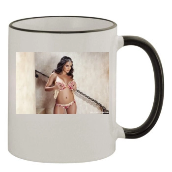 Jaclyn Swedberg 11oz Colored Rim & Handle Mug