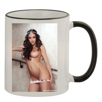 Jaclyn Swedberg 11oz Colored Rim & Handle Mug