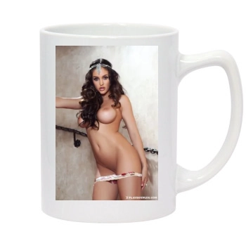 Jaclyn Swedberg 14oz White Statesman Mug