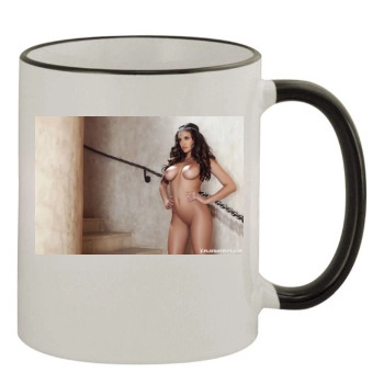 Jaclyn Swedberg 11oz Colored Rim & Handle Mug